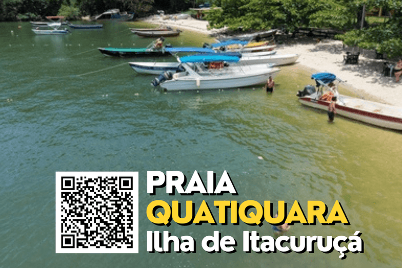 ILHA DE ITACURUÇÁ de Praia Quatiquara