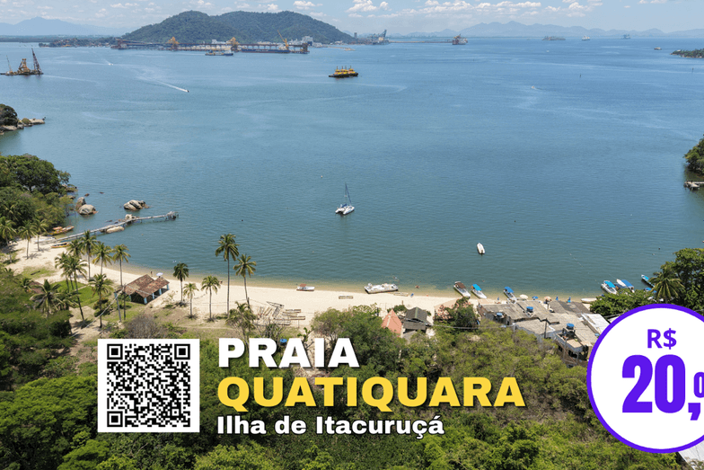 ILHA DE ITACURUÇÁ de Praia Quatiquara