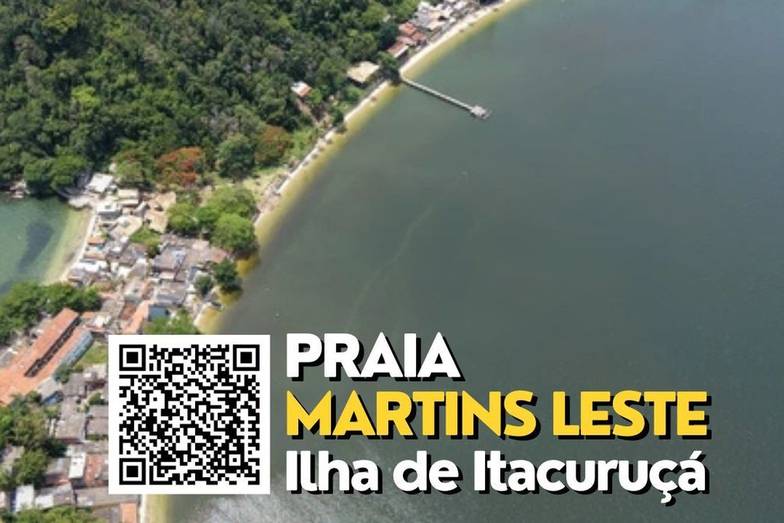 ILHA DE ITACURUÇÁ de Praia Martins Leste