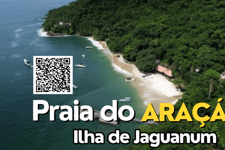 ILHA DE JAGUANUM de Praia do Araçá