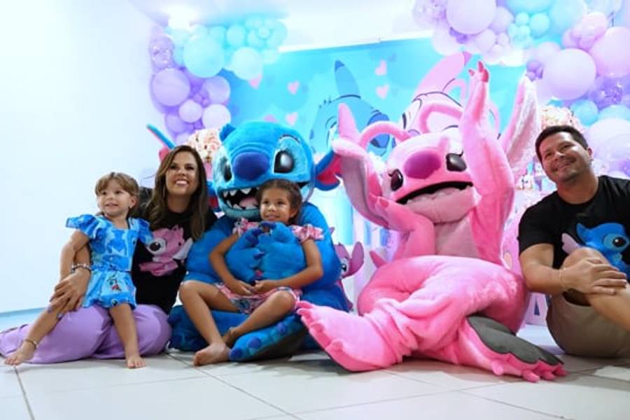 Infantil de Vídeo Giovanna 5 anos e Mariah 2 anos
