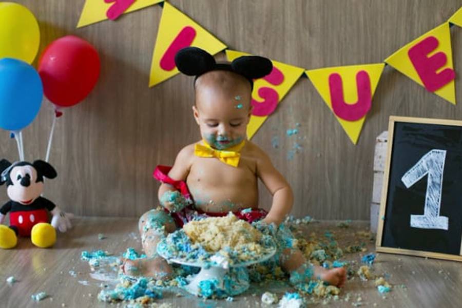 Infantil de SMACH THE CAKE - MIGUEL 1 ANO