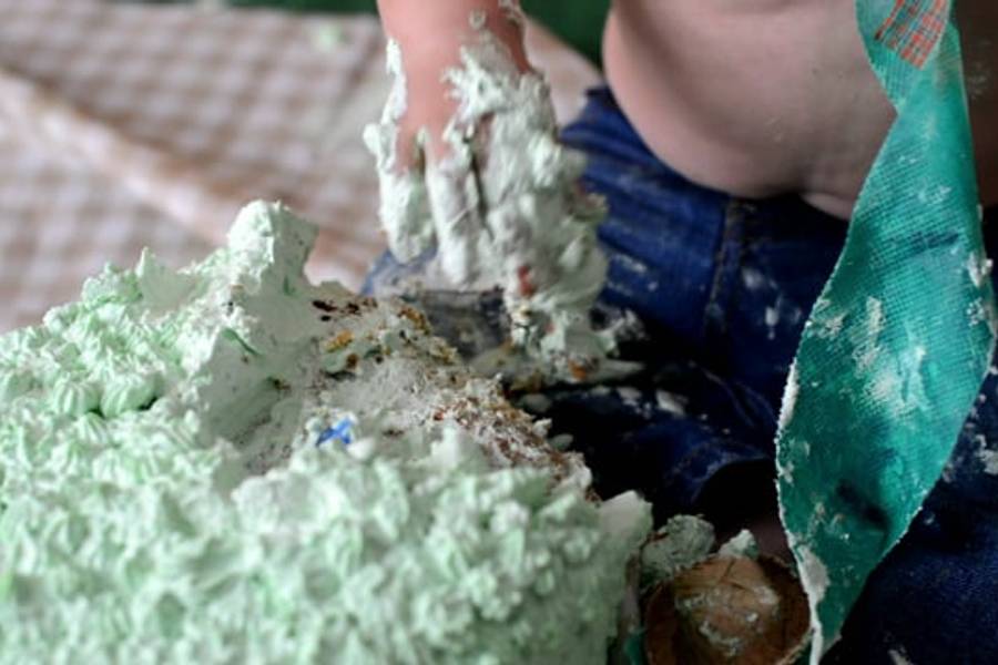 Infantil de Smach the cake Gabriel 1 ano