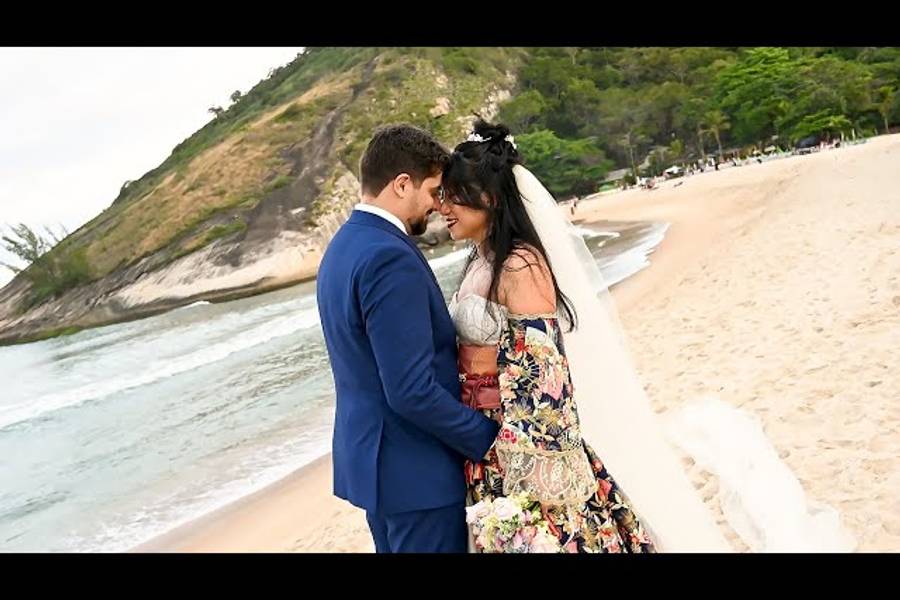 Casamento de Teaser de Casamento Erika & Marcelo - Grumari Beach Garden