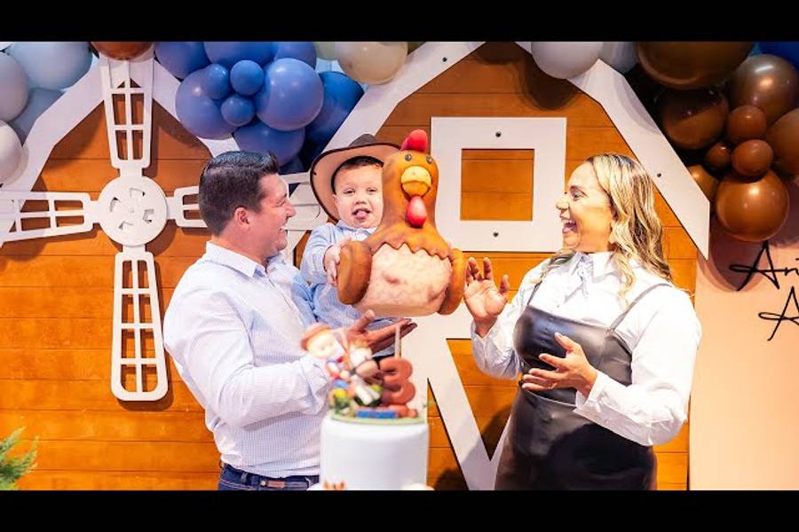 Aniversário de Vídeo - Aniversário  de 4 anos do Antônio