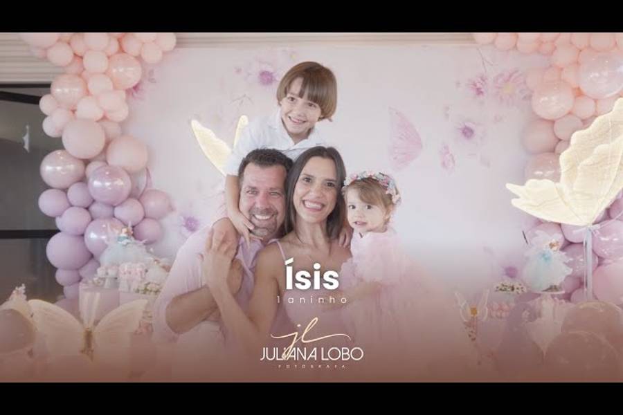 Aniversário de Vídeo - Ísis 1 Aninho