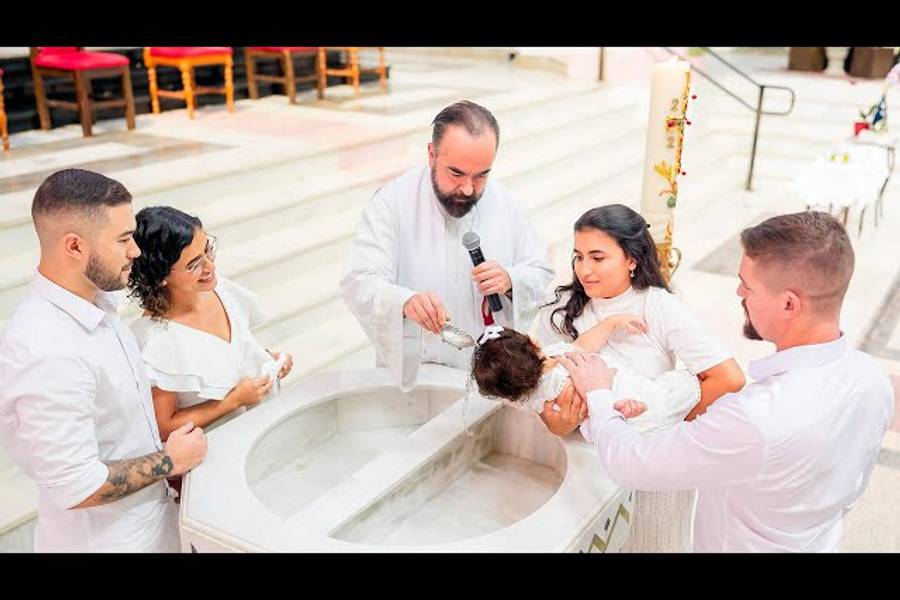 Batizado de Vídeo - Batizado da Manu - Vera Cruz