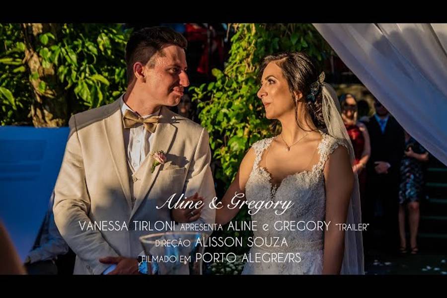 FIlme Casamento de Trailer Casamento Aline & Gregory