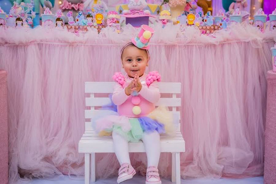 Vídeo Infantil de Vídeo Lembrança - 1 Ano Valentina