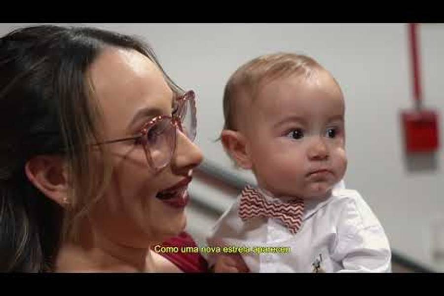 Vídeo Infantil de Vídeo Lembrança - 1 Ano Benício