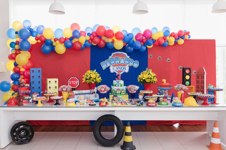 Festa Infantil de Bernardo - 3 anos