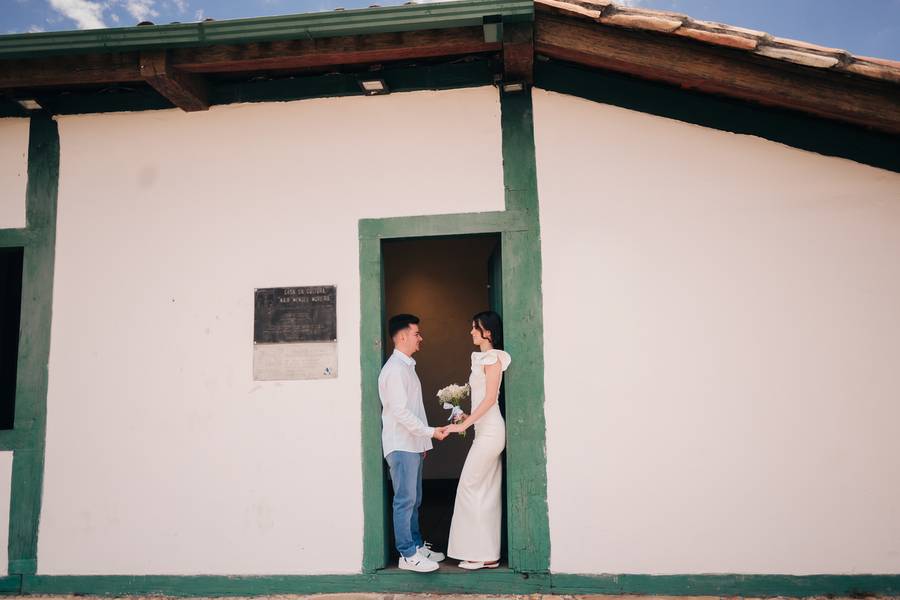 Casamento civil de Marcela e Lucas