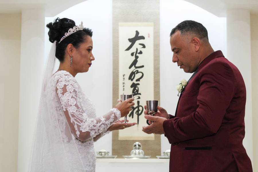 Casamento no  Religioso de LU ENGLE E SILVIO