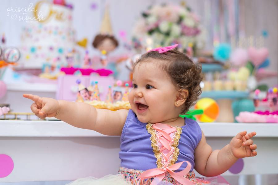 Festa Infantil de Festa de Aniversário 1 ano - Bailinho da Olívia - Carnaval