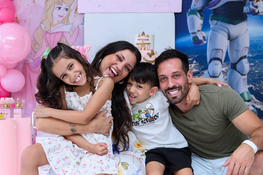 Festa Infantil de Cobertura Fotográfica Festa Infantil - Maya 7 anos e Gael 5 anos