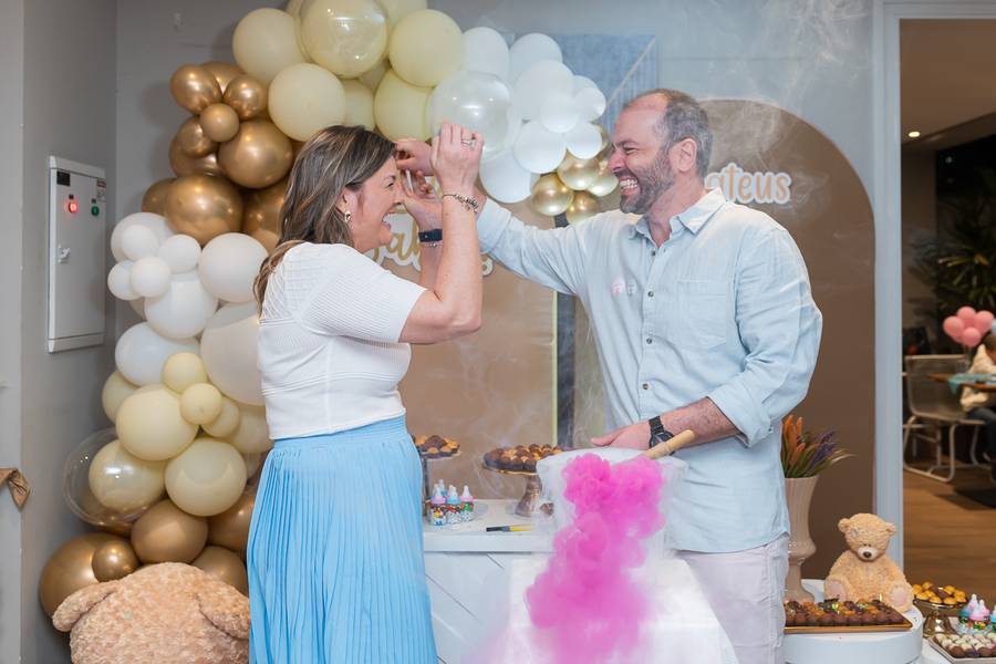 Eventos de Cobertura Fotográfica Festa - Chá Revelação