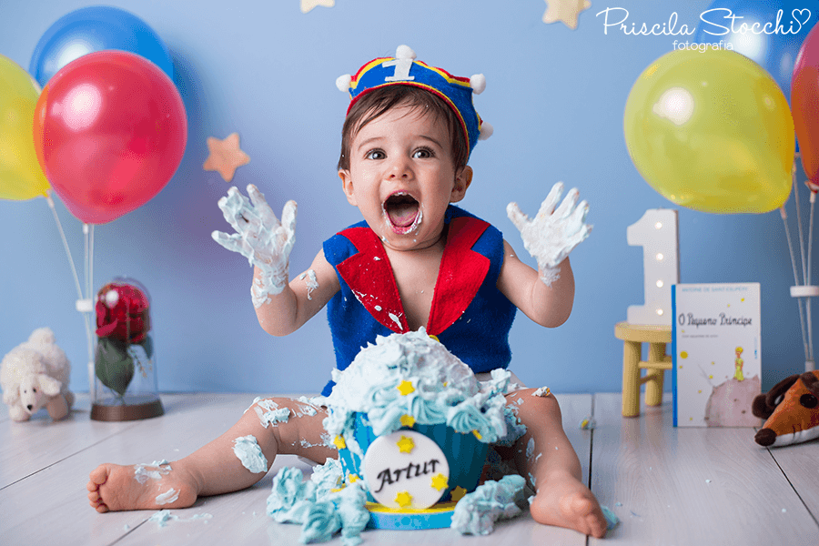 Smash the Cake de Smash the Cake - Artur 1 ano - O Pequeno Príncipe - Estúdio