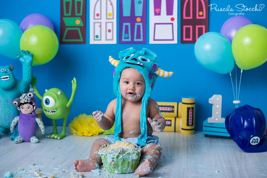 Smash the Cake de Smash the Cake - Nicolas 1 ano - Monstros S.A.