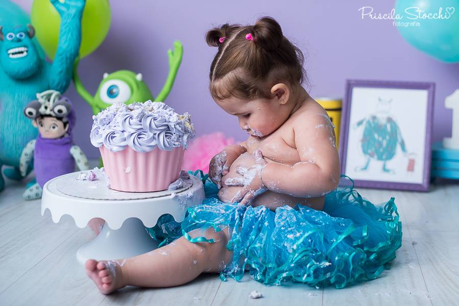 Smash the Cake de Smash the Cake - Laura 1 ano - Boo Monstros SA