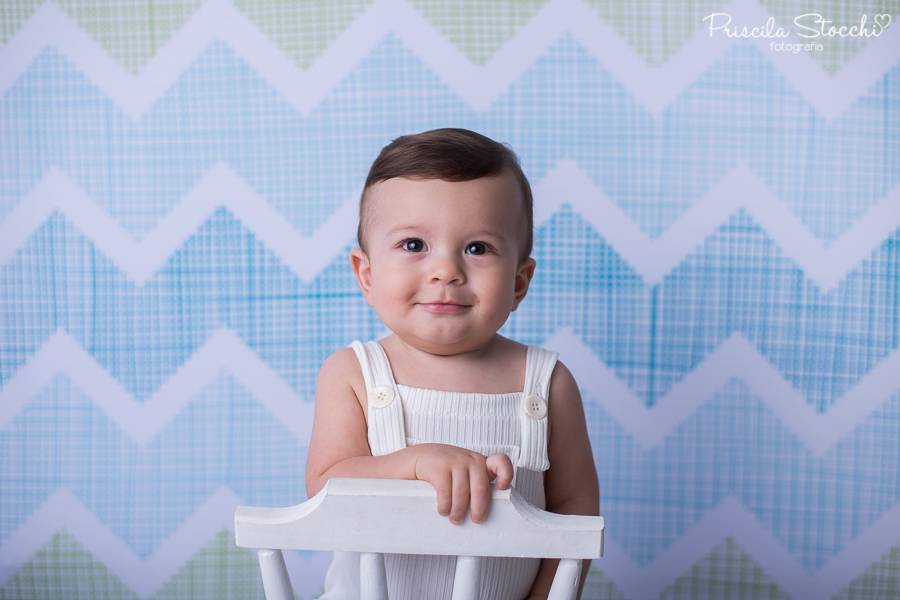 Bebês de Ensaio Fotográfico Bebê - Lucas 9 meses - Estúdio
