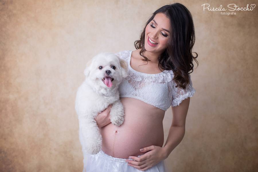 Gestante de ENSAIO GESTANTE ESTÚDIO - GESTAÇÃO MARIA ISABEL