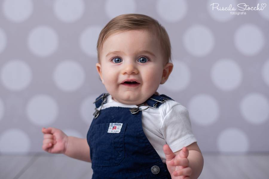 Bebês de Ensaio Fotográfico Bebê - Lucas 6 meses