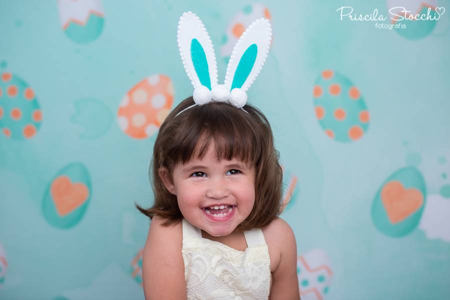 Mini Sessão de MINI SESSÃO PÁSCOA 2020 - LAURA 1 ANO E 7 MESES