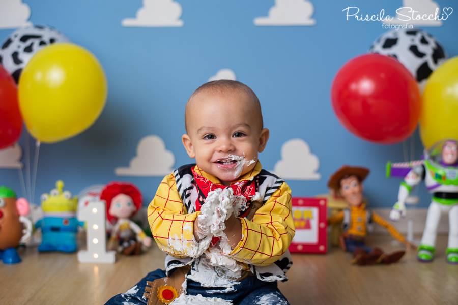 Smash the Cake de SMASH THE CAKE - VITOR 1 ANO - TOY STORY