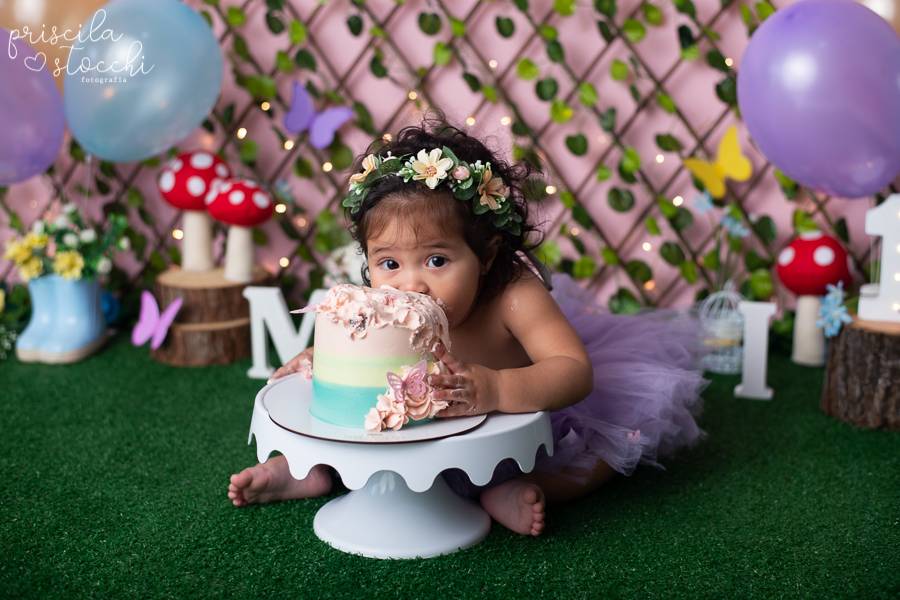 Smash the Cake de SMASH THE CAKE - MARIA ISABEL 1 ANO - JARDIM ENCANTADO