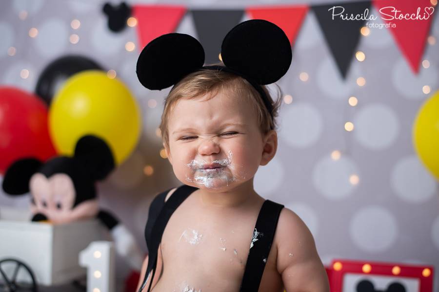 Smash the Cake de Smash the Cake - Théo 1 ano - Mickey