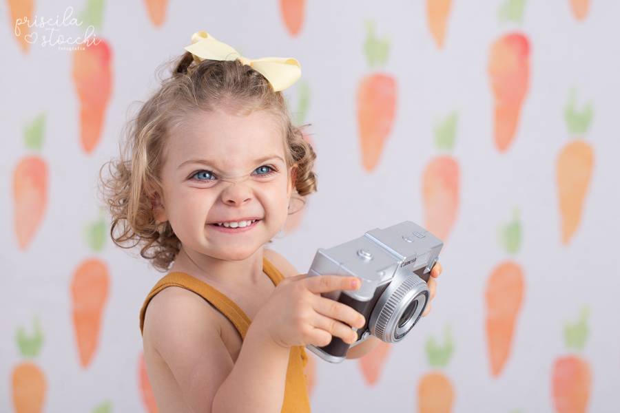 Mini Sessão de MINI SESSÃO PÁSCOA 2021 - MALU 1 ANO E 6 MESES