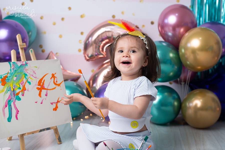 Ensaio com Tintas de Ensaio com Tintas 2 anos - Maju