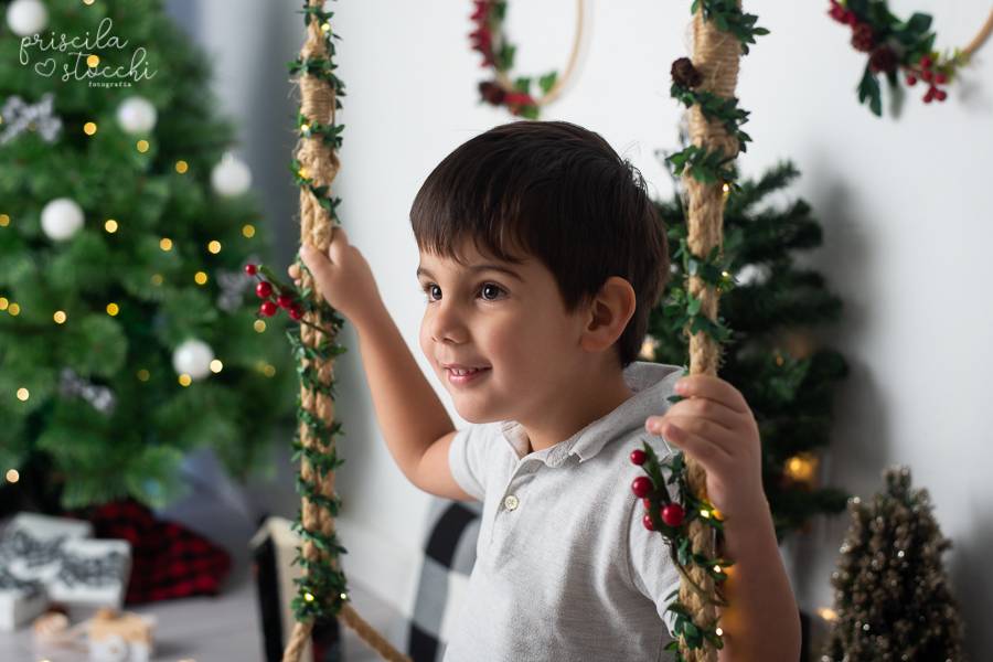 Mini Sessão de MINI SESSÃO - PETIT NATAL E ANO NOVO 2021 - GUSTAVO 3 ANOS