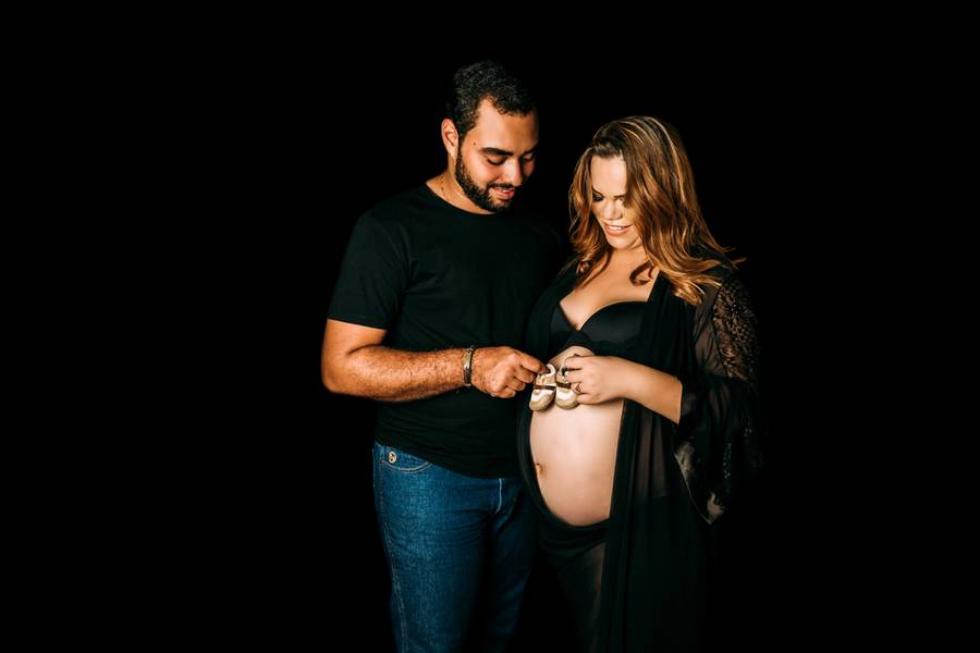 Ensaio Gestante de Daniela e Kenid
