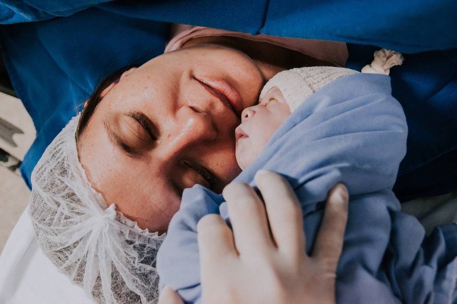 Maternidade de Chegada da Ana Julia 