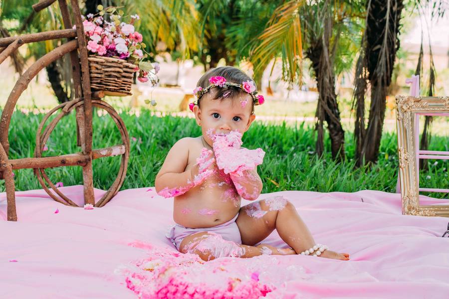 Kids de Isadora 1 Aninho - Smash the cake