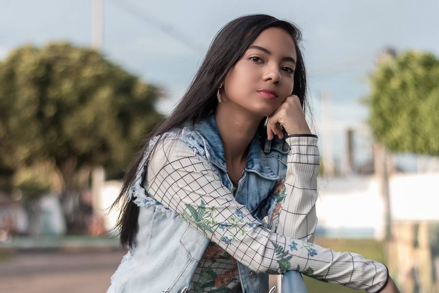Modelos de Camila Rojas veste: A Moderninha