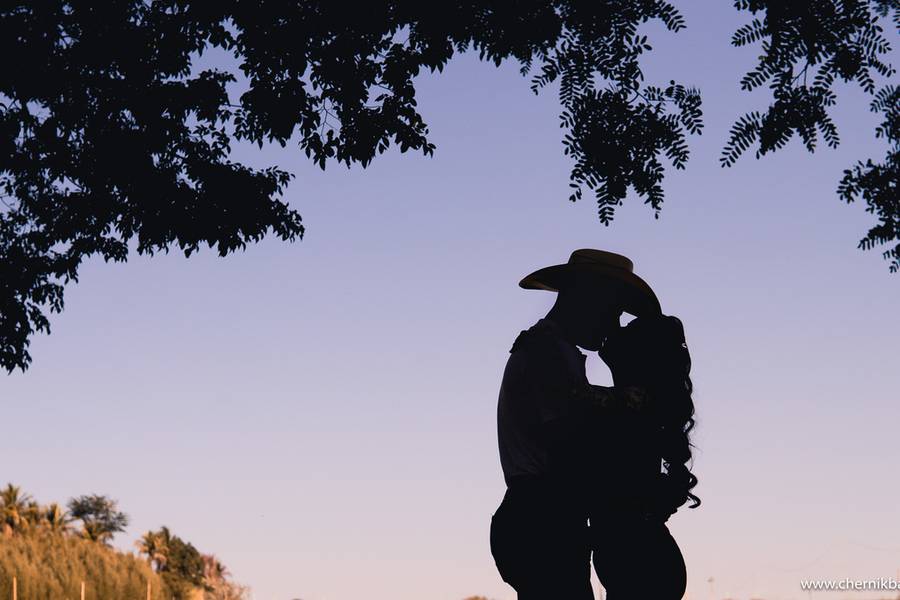 Ensaios de Luara e Willian