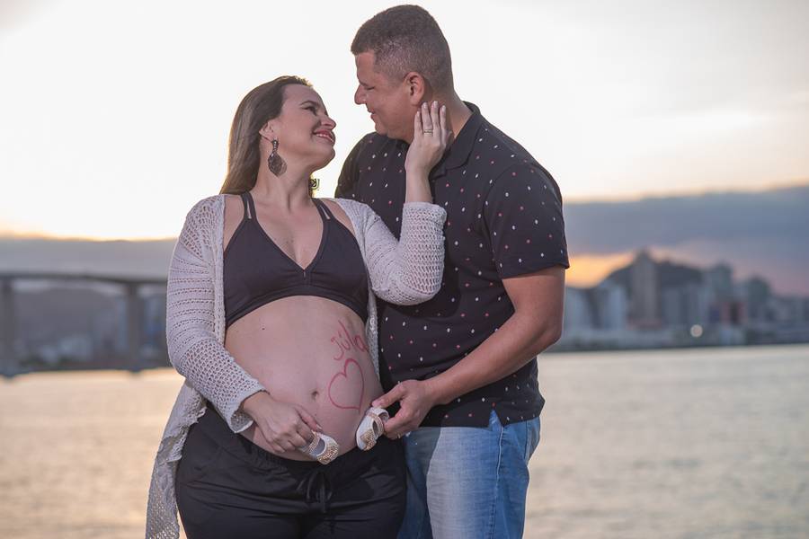 Ensaio Gestante de Ensaio Gestante Cintia e David