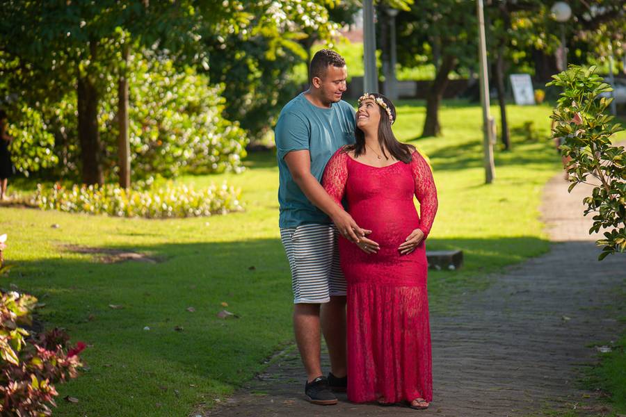 Ensaio Gestante de Ensaio Gestante Dayane e Werley