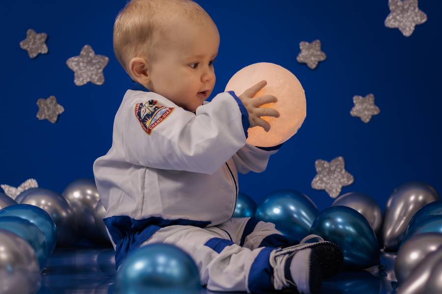 Ensaio Infantil de Matheo - Astronauta