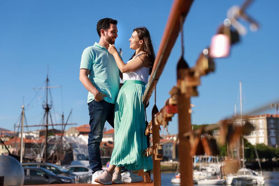 In love de Márcia e Vasco