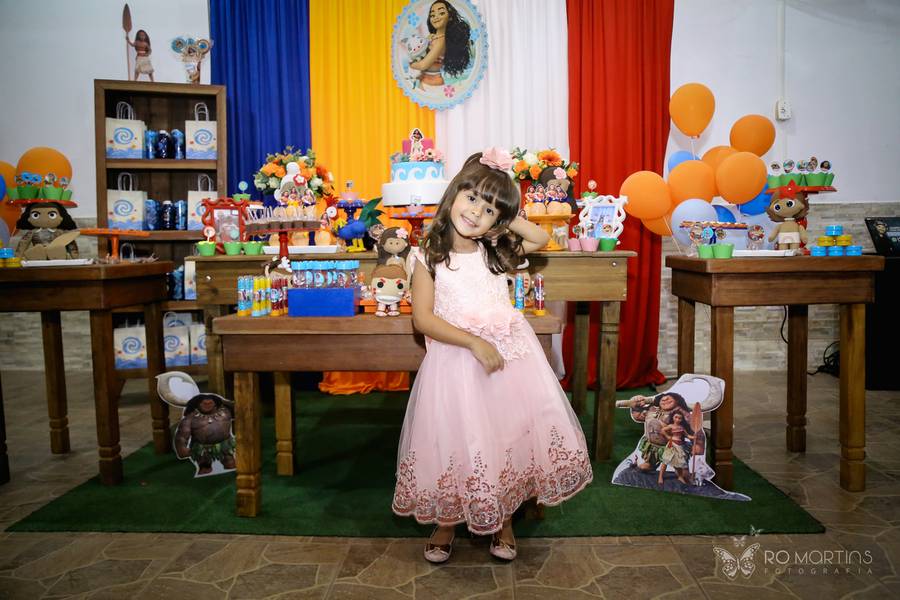 Aniversário Infantil de Aniversário de 5 Anos Isabella