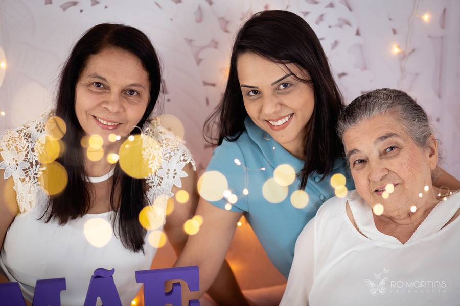 dia das mães de Ensaio dia das Mães Célia e vovó Léa ♥