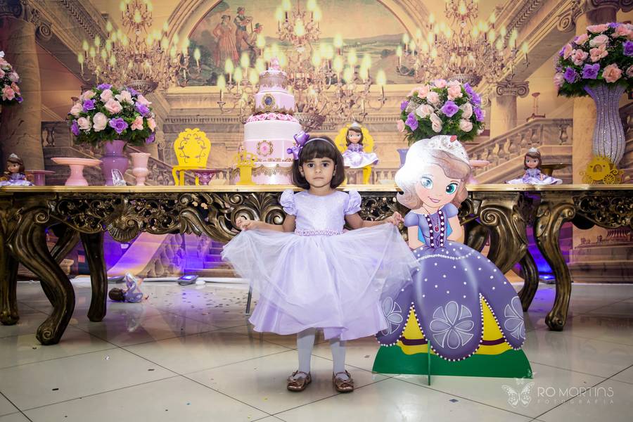 Aniversário Infantil de Aniversário de 3 Anos da Mariah