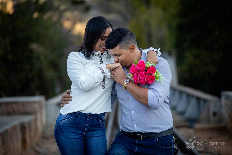 Ensaio de Casal de Ensaio Aline e Rodrigo