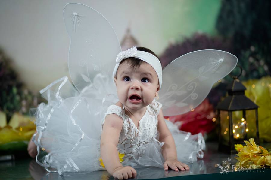 Acompanhamento Mensal de Ensaio de 8 Meses da Giulia ♥