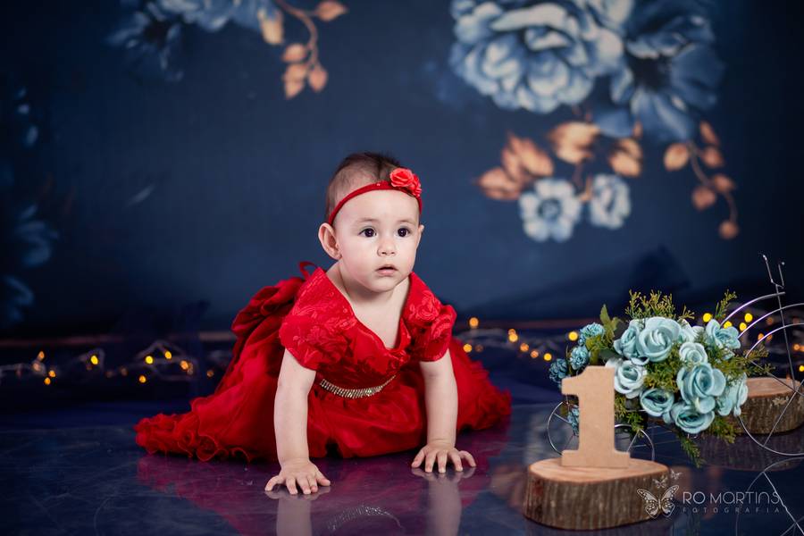 Ensaio Infantil de Ensaio de 1 Ano da Ana Eliza ♥