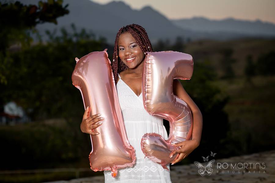 Ensaio externo de Ensaio de 15 Anos da Débora