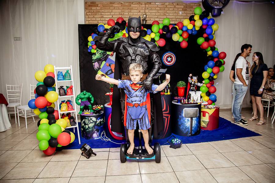 Ensaio Infantil de Aniversário de 7 Anos do Miguel